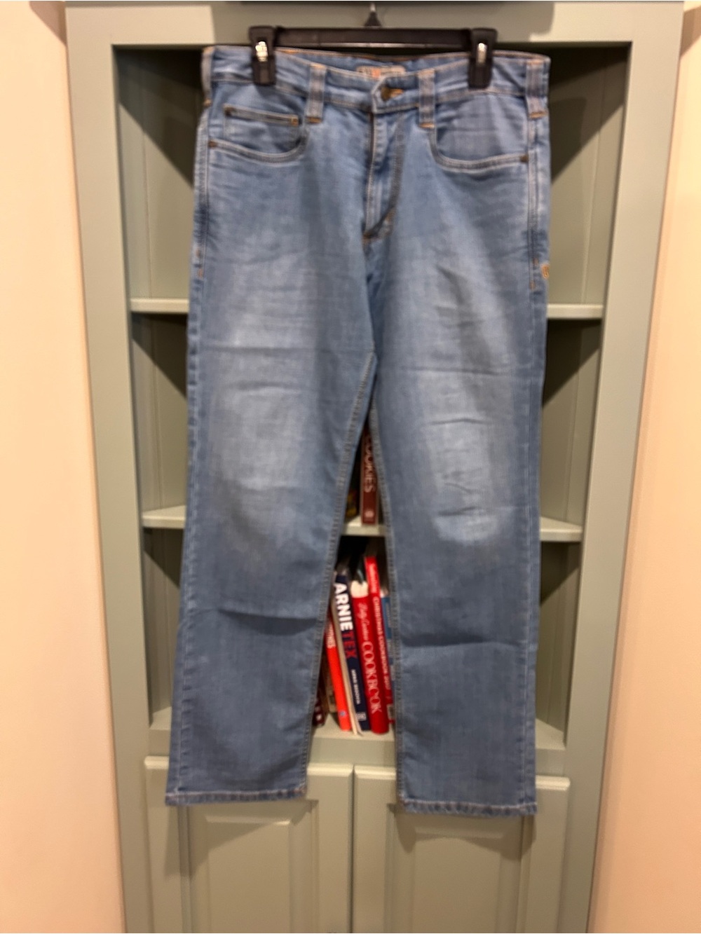 5.11 Tactical Men's Light Blue Straight Jeans